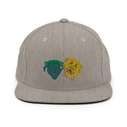 Mardi Gras Masks Snapback Hat - NOLA T-shirt, New Orleans T-shirt