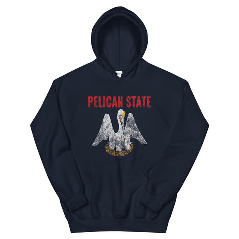 PELICAN STATE Unisex Hoodie - NOLA T-shirt, New Orleans T-shirt