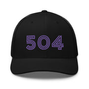 504 Mardi Gras Trucker Hat - NOLA REPUBLIC T-SHIRT CO.