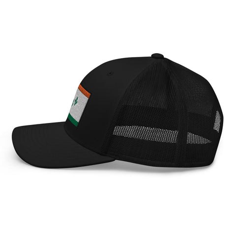 New Orleans IRISH Flag Trucker Hat - NOLA REPUBLIC T-SHIRT CO.