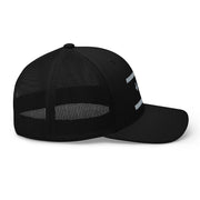 New Orleans Matte Silver Flag Trucker Hat - NOLA REPUBLIC T-SHIRT CO.