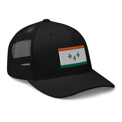 New Orleans IRISH Flag Trucker Hat - NOLA REPUBLIC T-SHIRT CO.