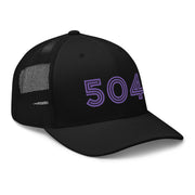 504 Mardi Gras Trucker Hat - NOLA REPUBLIC T-SHIRT CO.