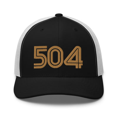 Retro 504 Trucker Hat - NOLA REPUBLIC T-SHIRT CO.