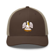 Louisiana State Pelican Trucker Hat - NOLA REPUBLIC T-SHIRT CO.