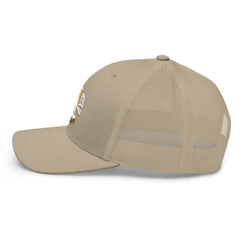 Louisiana State Pelican Trucker Hat - NOLA REPUBLIC T-SHIRT CO.