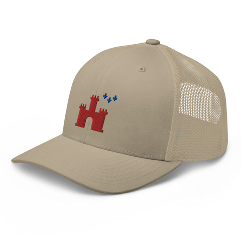 Acadian Kingdom Trucker Hat - NOLA REPUBLIC T-SHIRT CO.