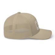 New Orleans Flag Stencil Trucker Hat - NOLA REPUBLIC T-SHIRT CO.