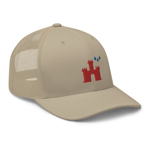 Acadian Kingdom Trucker Hat - NOLA REPUBLIC T-SHIRT CO.