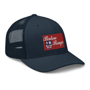 Baton Rouge Flag Trucker Hat - NOLA REPUBLIC T-SHIRT CO.