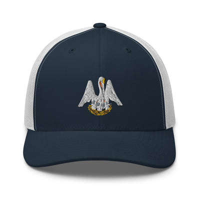 PELICAN STATE Trucker Hat - NOLA REPUBLIC T-SHIRT CO.