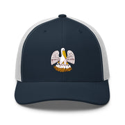 Louisiana State Pelican Trucker Hat - NOLA REPUBLIC T-SHIRT CO.