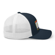 New Orleans Flag Trucker Hat - NOLA REPUBLIC T-SHIRT CO.