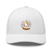 Louisiana State Pelican Trucker Hat - NOLA REPUBLIC T-SHIRT CO.