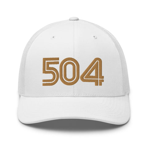 Retro 504 Trucker Hat - NOLA REPUBLIC T-SHIRT CO.