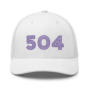 504 Mardi Gras Trucker Hat - NOLA REPUBLIC T-SHIRT CO.