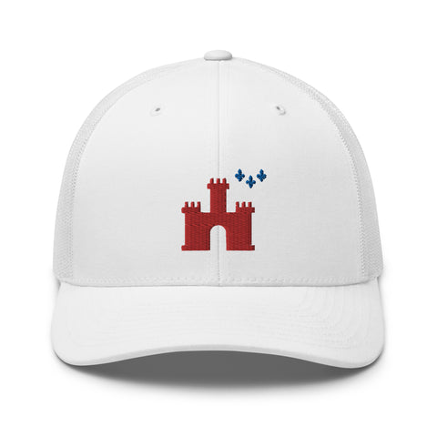 Acadian Kingdom Trucker Hat - NOLA REPUBLIC T-SHIRT CO.