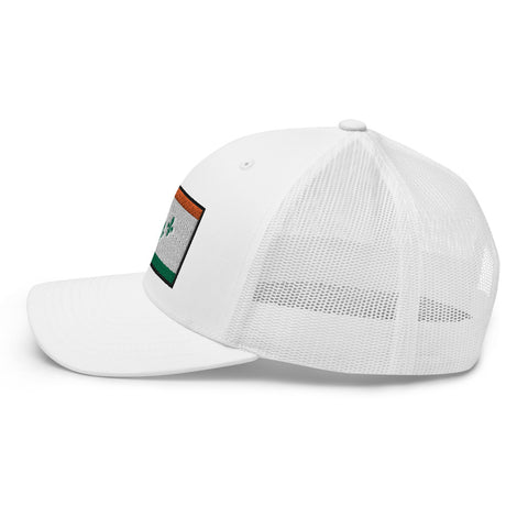 New Orleans IRISH Flag Trucker Hat - NOLA REPUBLIC T-SHIRT CO.