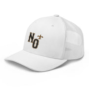 N.O. Black & Gold Trucker Hat - NOLA REPUBLIC T-SHIRT CO.