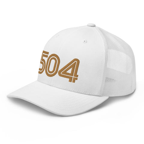 Retro 504 Trucker Hat - NOLA REPUBLIC T-SHIRT CO.