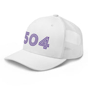 504 Mardi Gras Trucker Hat - NOLA REPUBLIC T-SHIRT CO.