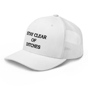 Stay Clear of Ditches Trucker Hat - NOLA REPUBLIC T-SHIRT CO.