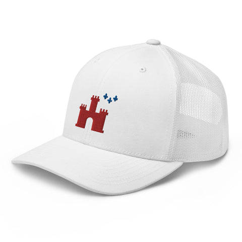 Acadian Kingdom Trucker Hat - NOLA REPUBLIC T-SHIRT CO.