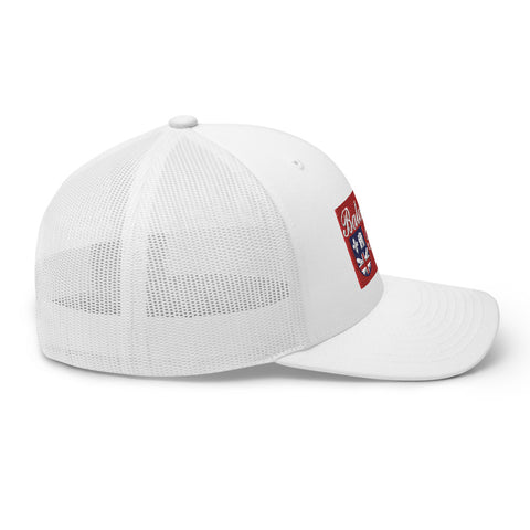 Baton Rouge Flag Trucker Hat - NOLA REPUBLIC T-SHIRT CO.