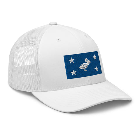 CCC Bridge Pelican Trucker Cap - NOLA REPUBLIC T-SHIRT CO.