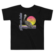 Retro Pelican State Toddler T-Shirt - NOLA REPUBLIC T-SHIRT CO.