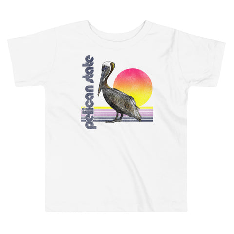 Retro Pelican State Toddler T-Shirt - NOLA REPUBLIC T-SHIRT CO.