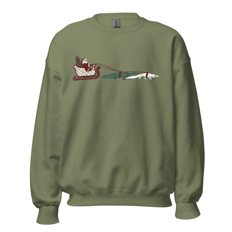 Rouxdolph's Sleigh Ride Unisex Sweatshirt