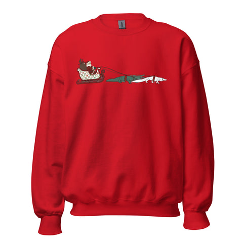 Rouxdolph's Sleigh Ride Unisex Sweatshirt