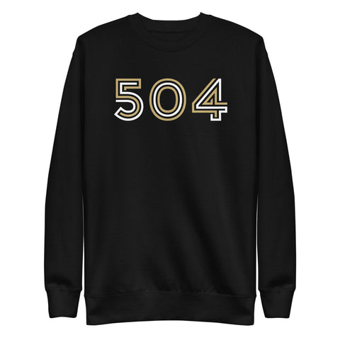 504 Unisex Sweatshirt - NOLA REPUBLIC T-SHIRT CO.