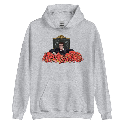 Crawface Unisex Hoodie - NOLA REPUBLIC T-SHIRT CO.