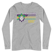 Retro Mardi Gras 1987 New Orleans Unisex Long Sleeve T-Shirt