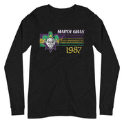 Retro Mardi Gras 1987 New Orleans Unisex Long Sleeve T-Shirt