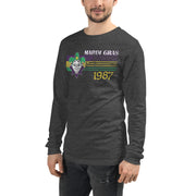 Retro Mardi Gras 1987 New Orleans Unisex Long Sleeve T-Shirt