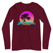 Retro Louisiana Bayou Unisex Long Sleeve - NOLA REPUBLIC T-SHIRT CO.