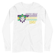 Retro Mardi Gras 1987 New Orleans Unisex Long Sleeve T-Shirt