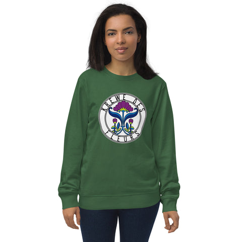 Krewe des Fleurs Unisex Organic Cotton Sweatshirt - NOLA REPUBLIC T-SHIRT CO.