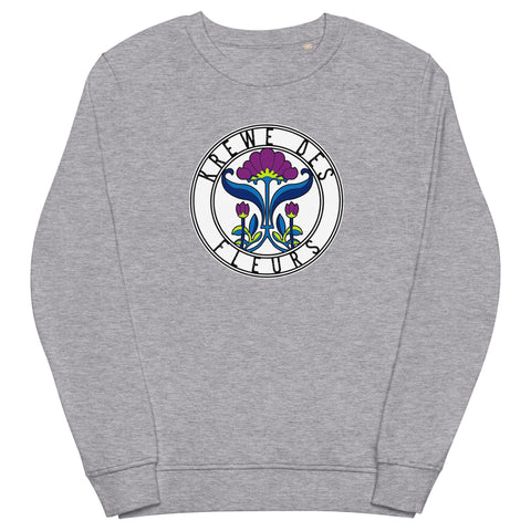 Krewe des Fleurs Unisex Organic Cotton Sweatshirt - NOLA REPUBLIC T-SHIRT CO.