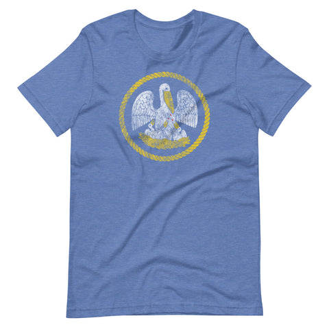 Pelican Seal Unisex T-Shirt - NOLA REPUBLIC T-SHIRT CO.