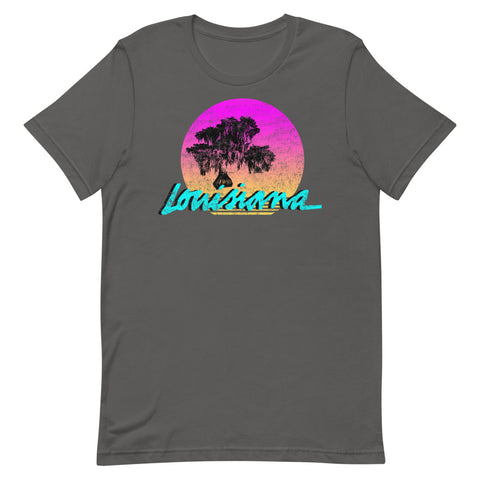 Retro Louisiana Bayou Unisex T-Shirt - NOLA REPUBLIC T-SHIRT CO.