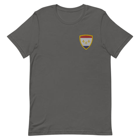 NOLA Badge Embroidered T-Shirt - NOLA REPUBLIC T-SHIRT CO.