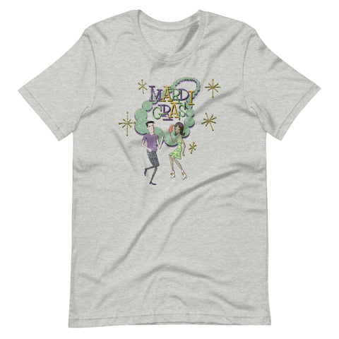 Mardi Gras retro 60's Unisex T-Shirt