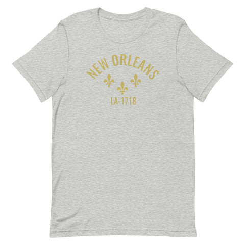 New Orleans 1718 Unisex T-Shirt - NOLA REPUBLIC T-SHIRT CO.