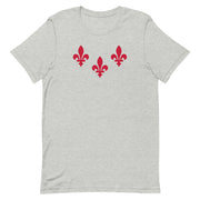 The 3 Fleurs Unisex T-Shirt - NOLA REPUBLIC T-SHIRT CO.