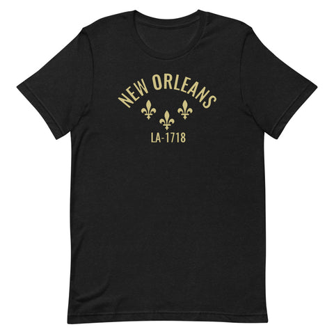 New Orleans 1718 Unisex T-Shirt - NOLA REPUBLIC T-SHIRT CO.