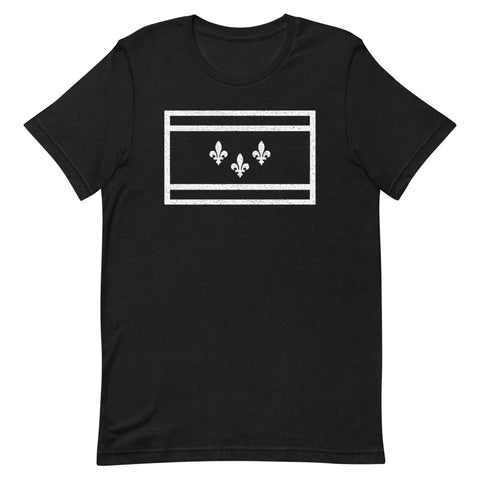 New Orleans Stencil Flag Unisex T-Shirt - NOLA REPUBLIC T-SHIRT CO.